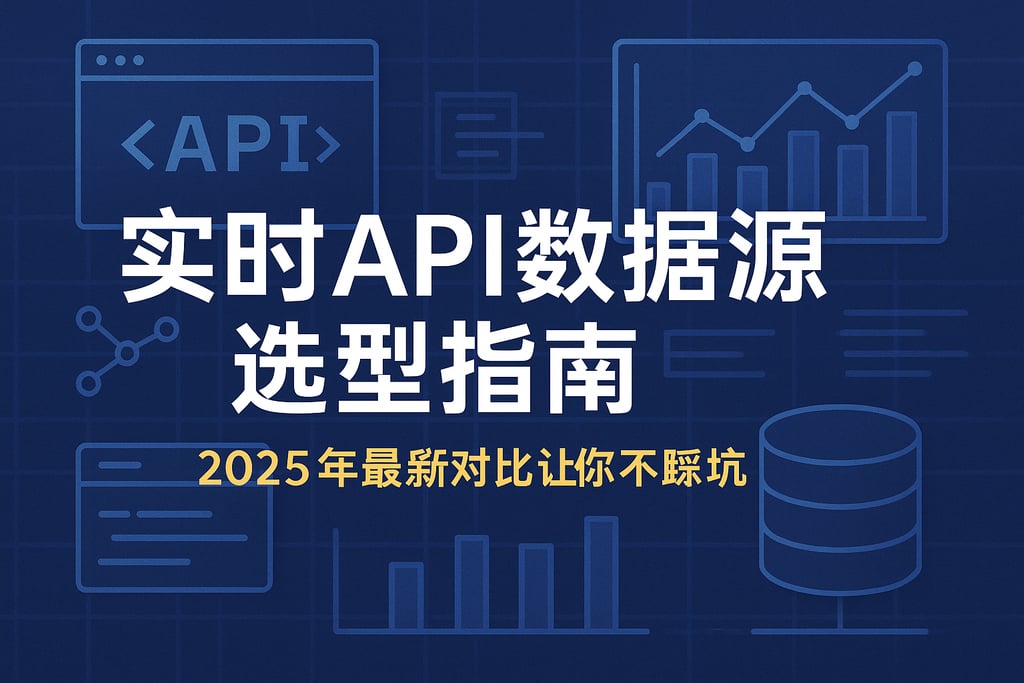 实时 api 数据源选型指南，2025年最新对比让你不踩坑